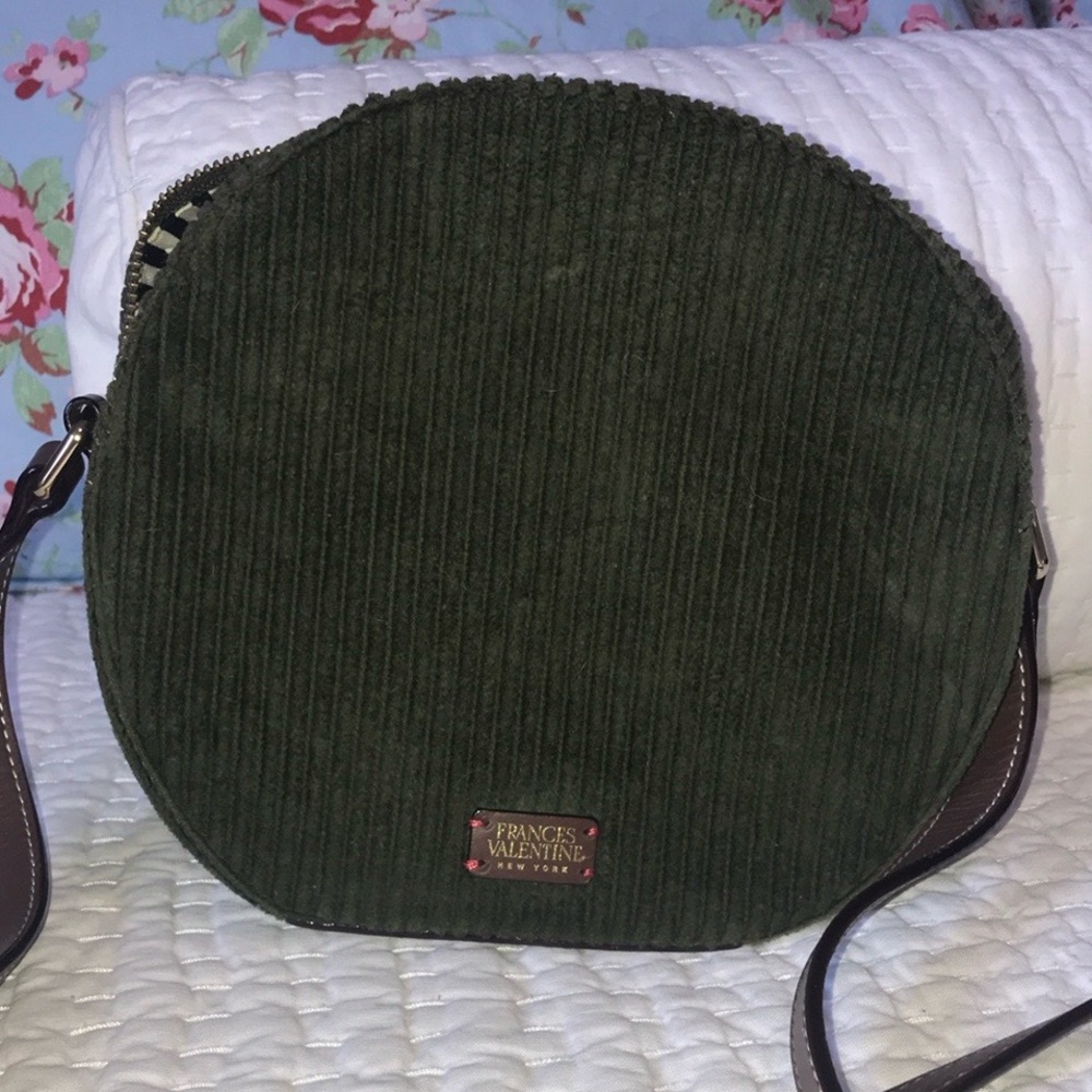 Frances Valentine Lulu corduroy canteen bag